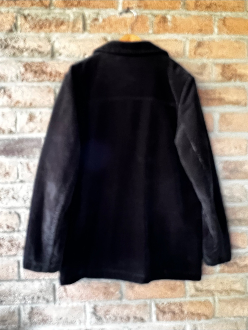 Eddie Bauer Dark Green Corduroy Barn Chore Jacket Lined Utility Small - Picture 13 of 16